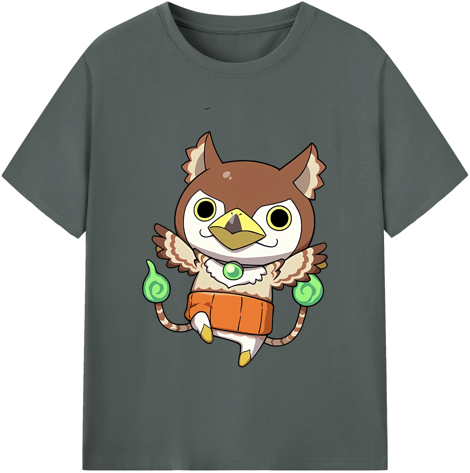 （画像用） 妖怪ウォッチ Yo-kai Watch 綿100％ メンズ半袖Tシャツ｜肌触りやわらか＆通気性